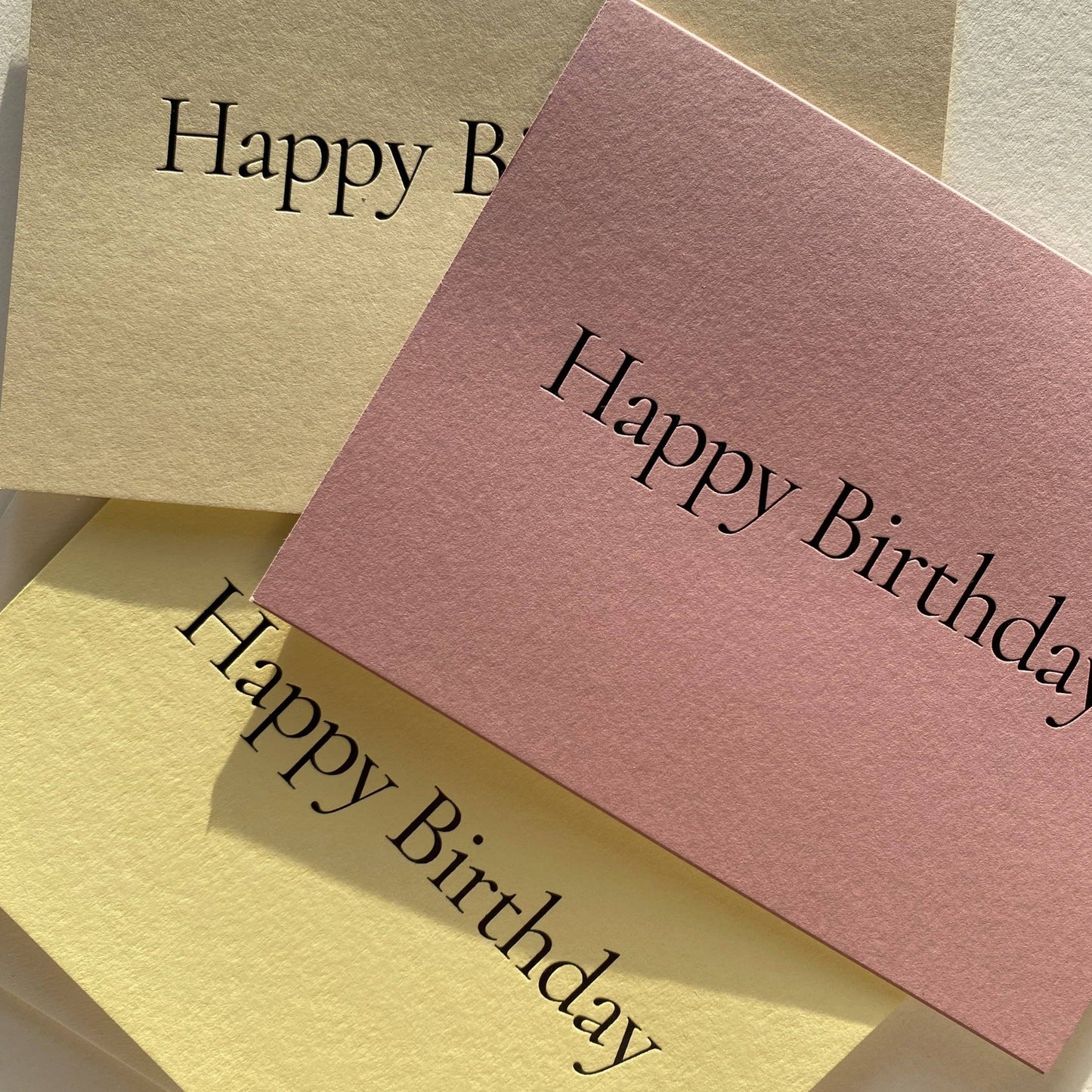 Happy Birthday No. 22: Single Card / Lilac