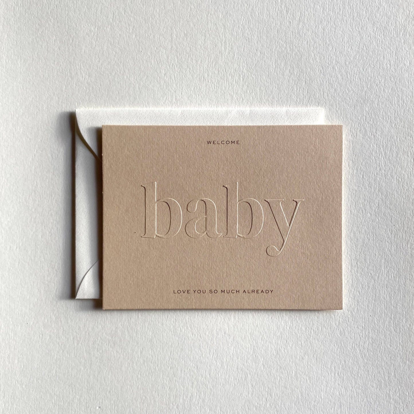 Baby No. 23: Single Card / Butter