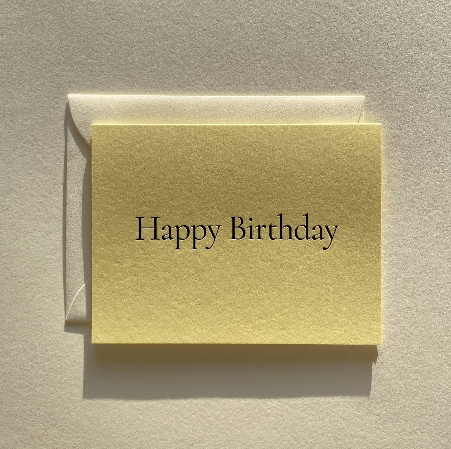Happy Birthday No. 22: Single Card / Lilac